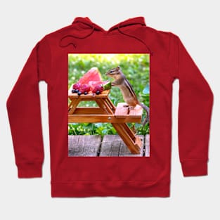 Chipmunk has a picnic Hoodie